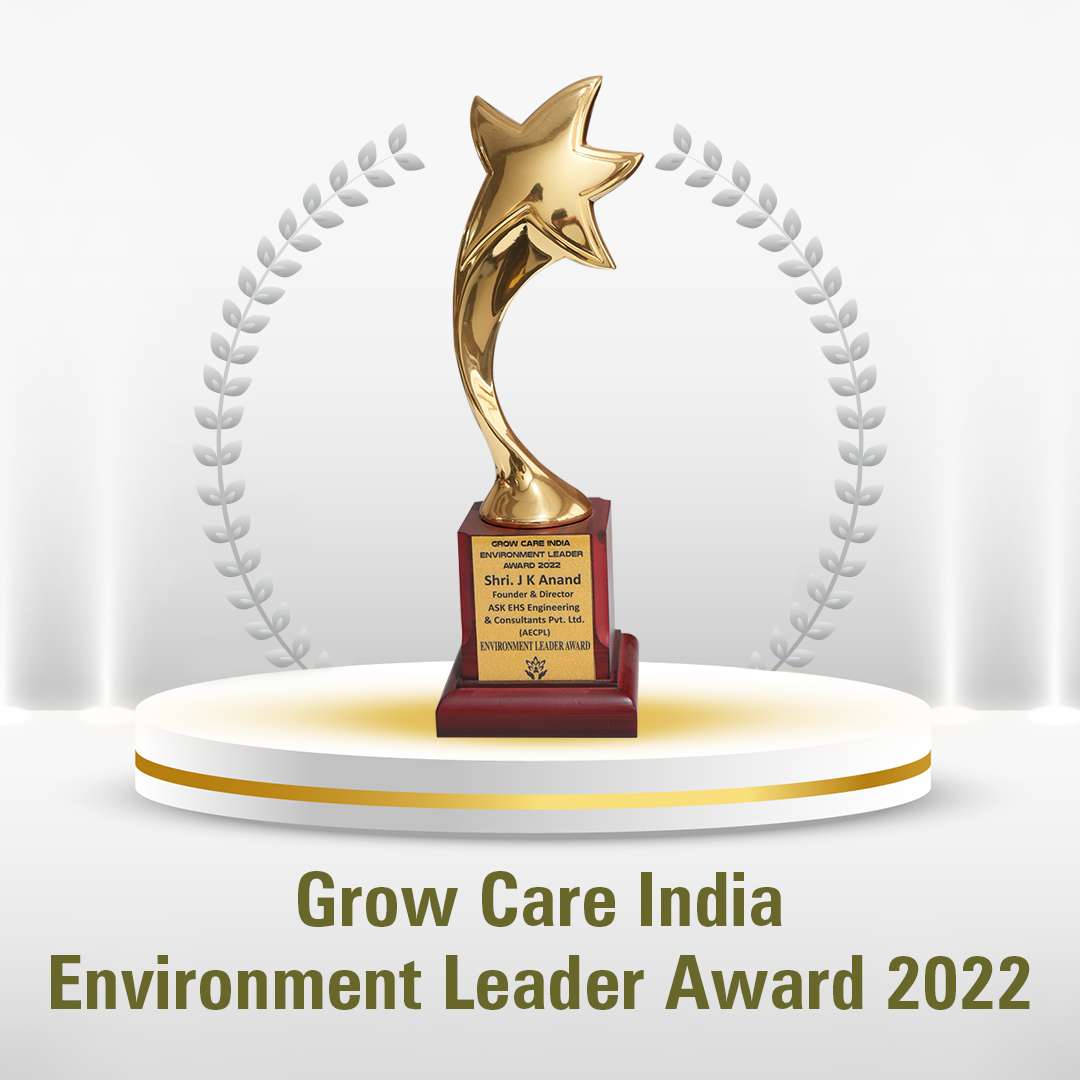 GROW CARE INDIA ENVIRONMENT LEADER AWARD 2022