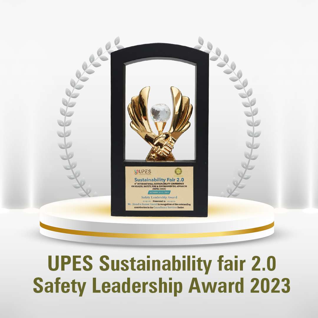 UPES SUSTAINBILITY FAIR 2.0 SAFETY LEADERSHIP AWARD 2023