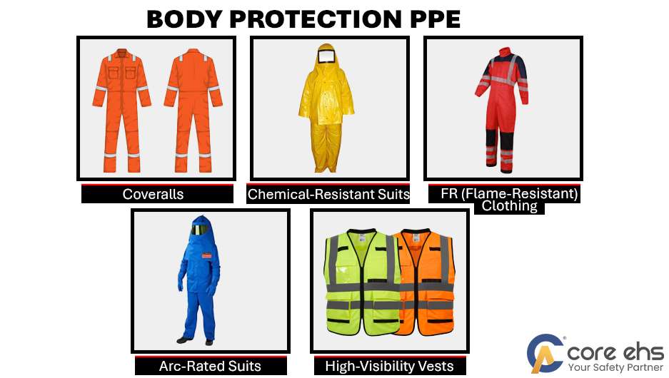 Body protection PPE