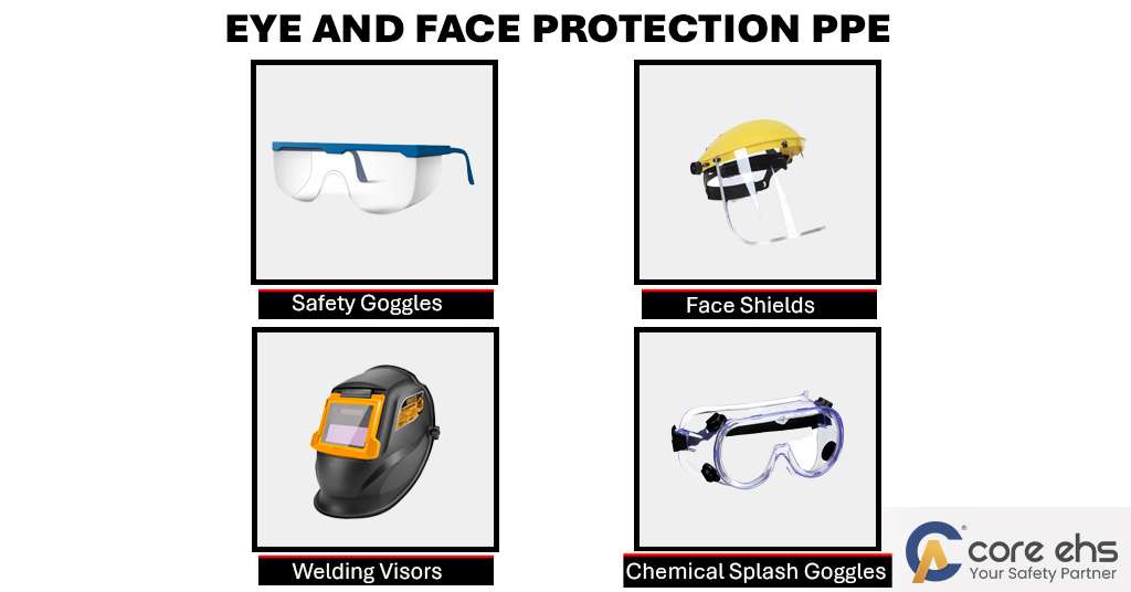 Eye and face protection PPE