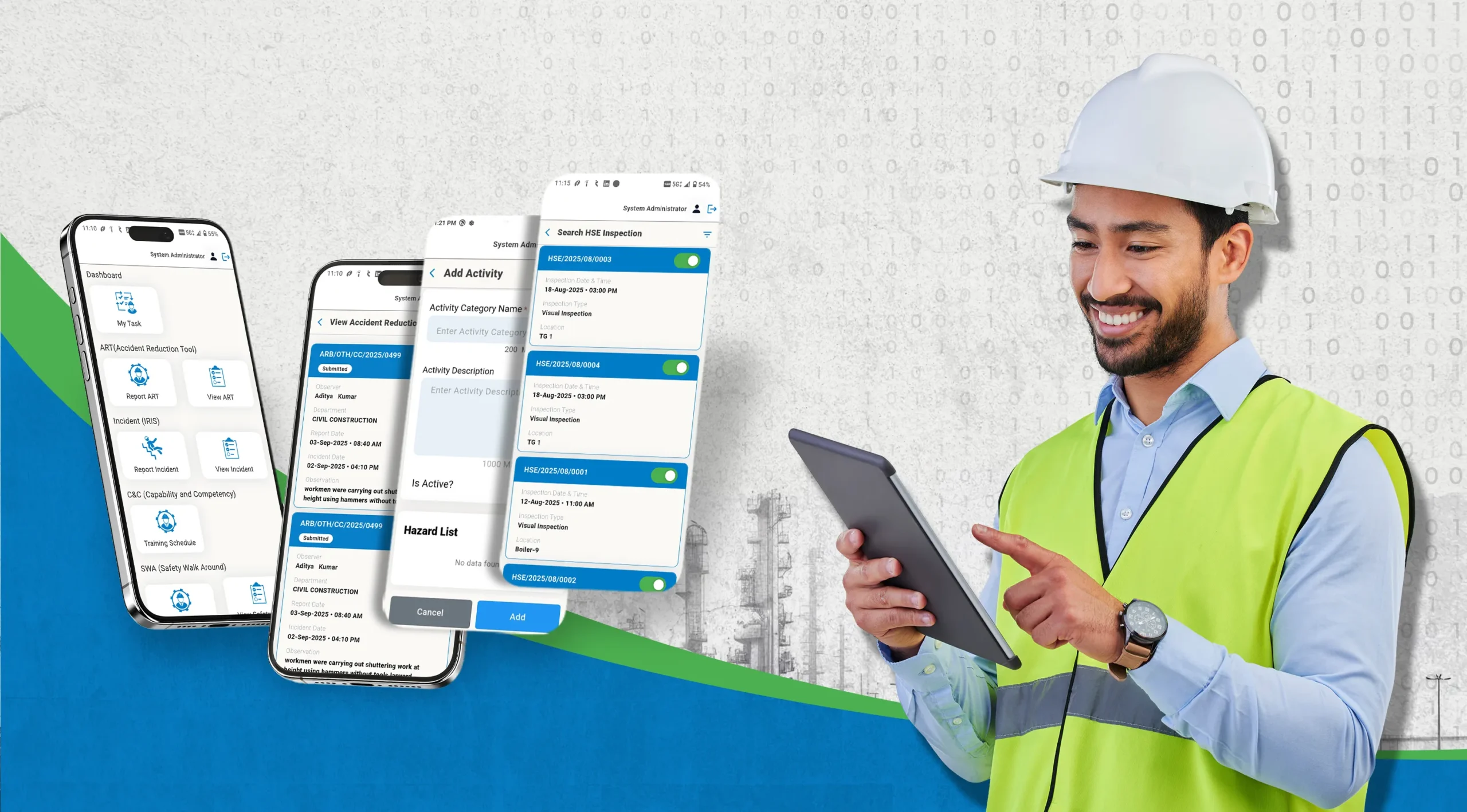 Digital EHS software solutions for workplace safety compliance