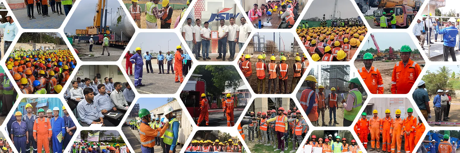 On site industrial safety training and audits