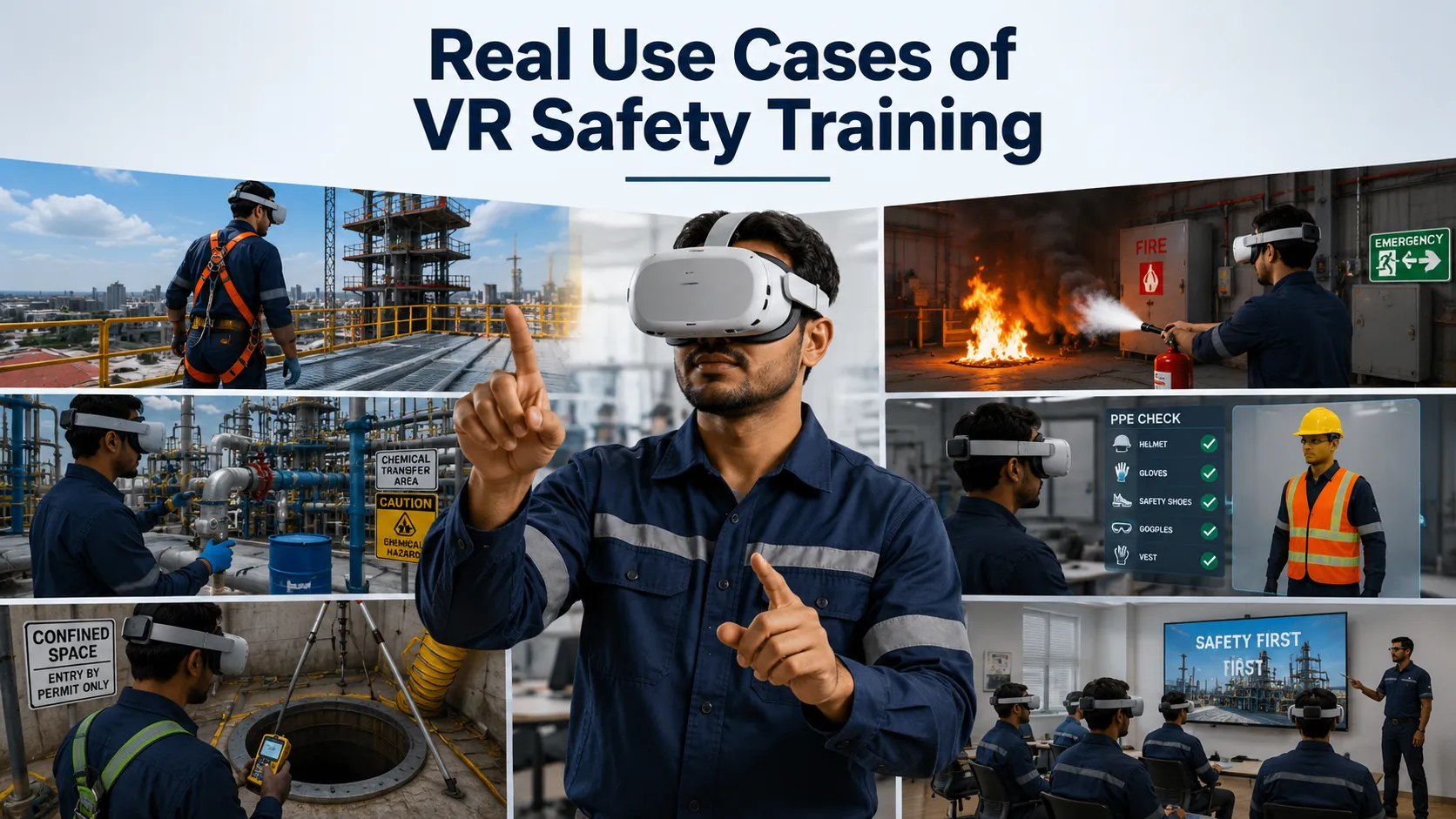 Real Use Cases of VR Safety Training in Surat