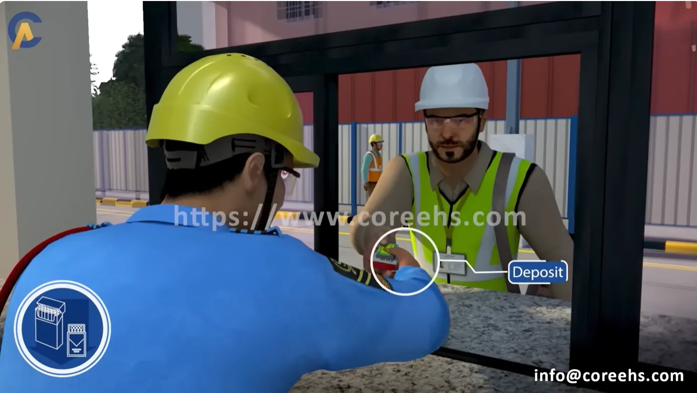 core ehs visitor induction