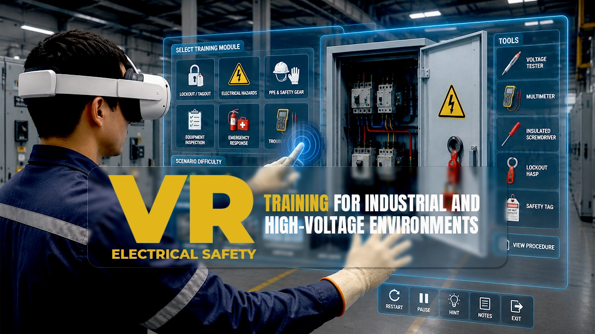 VR Electrical Safety Training for Industrial