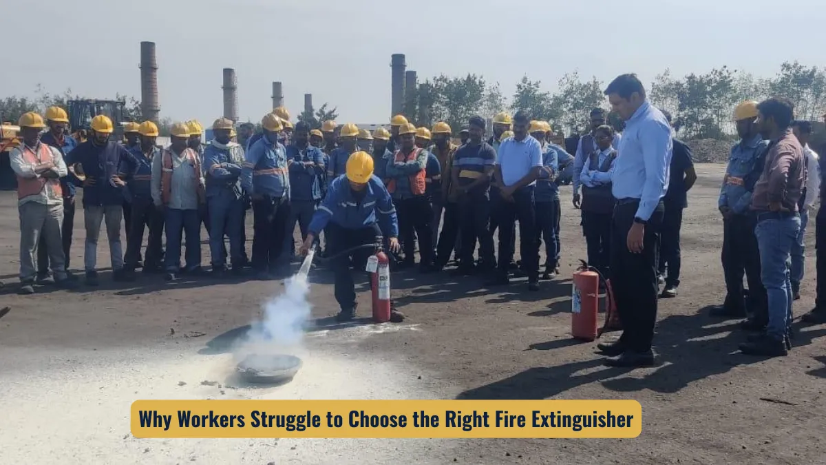 Why Workers Fail to Select the Correct Fire Extinguisher During Emergencies