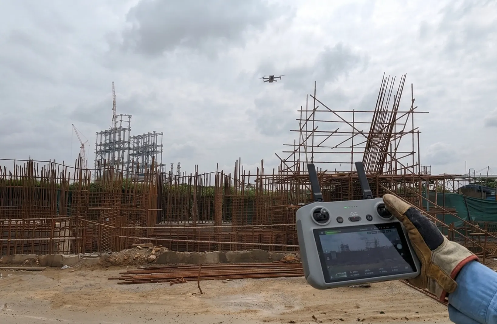 Safety Supervision Through Drones