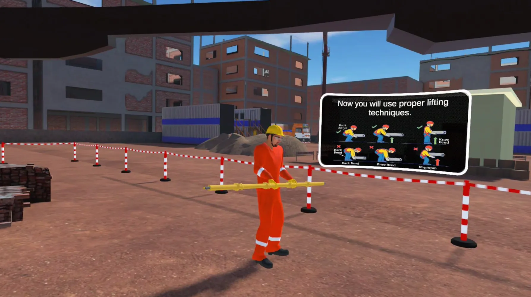 2 Hazards improper manual lifting shifting of scaffolding materials