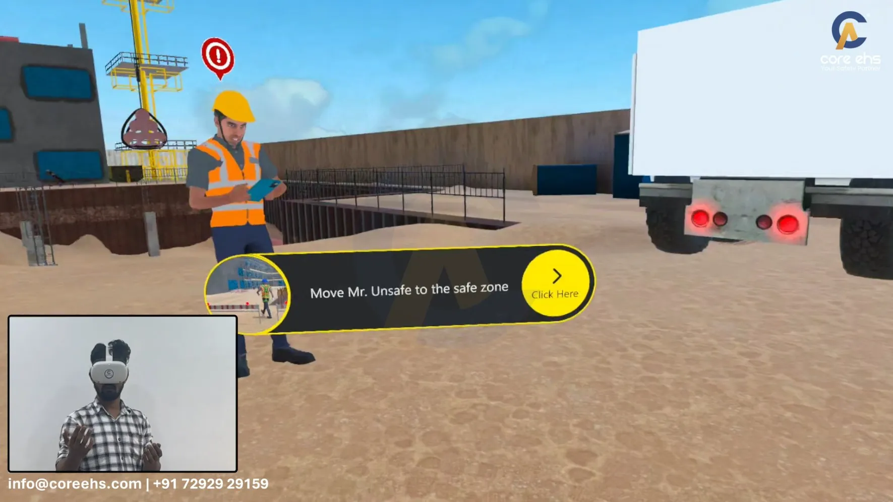 3 Show a hand signal to the vehicle driver