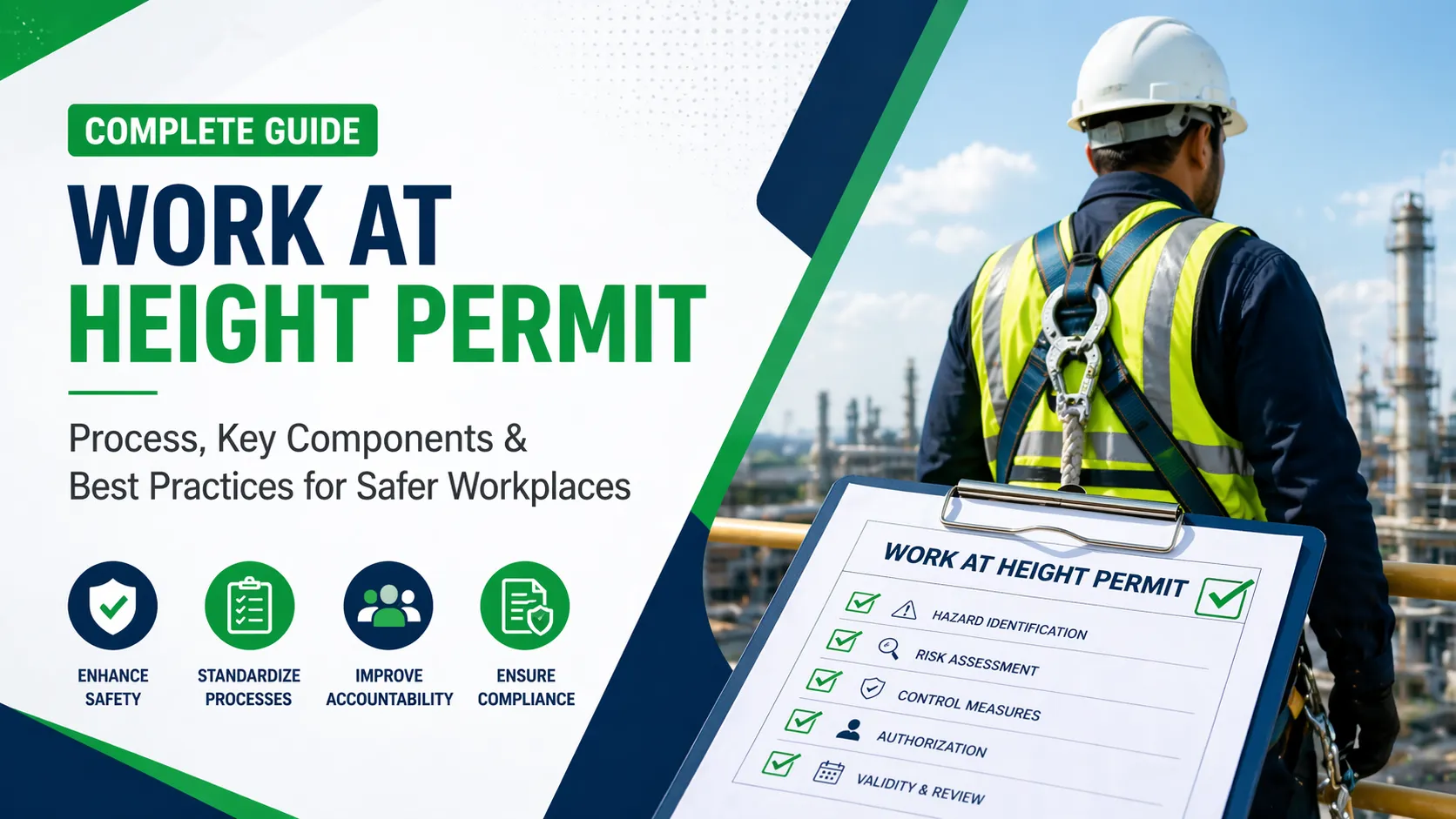 Work at Height Permit Guide: Requirements, Process, Checklist & Safety Tips