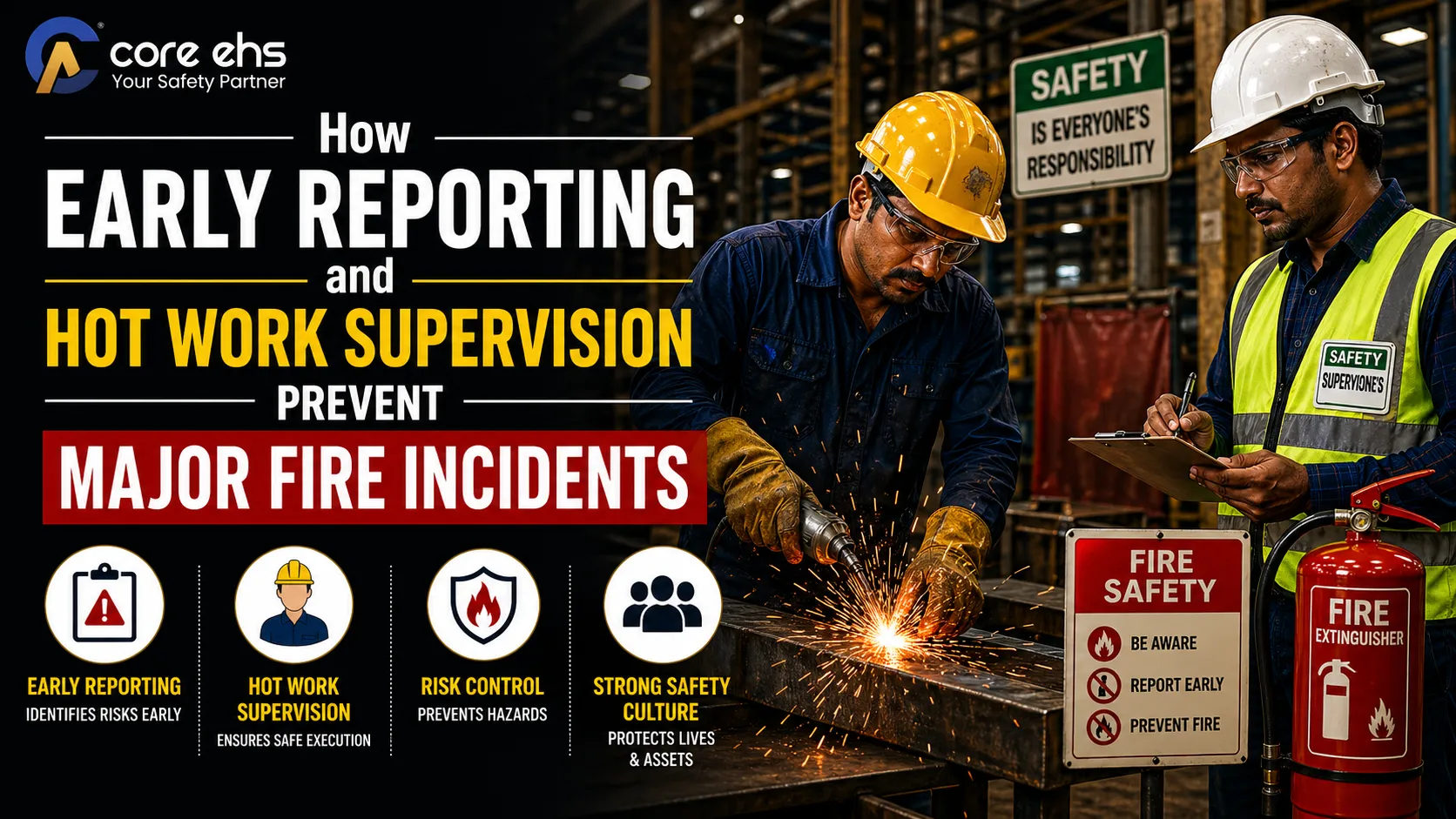How Early Reporting and Hot Work Supervision Prevent Major Fire Incidents