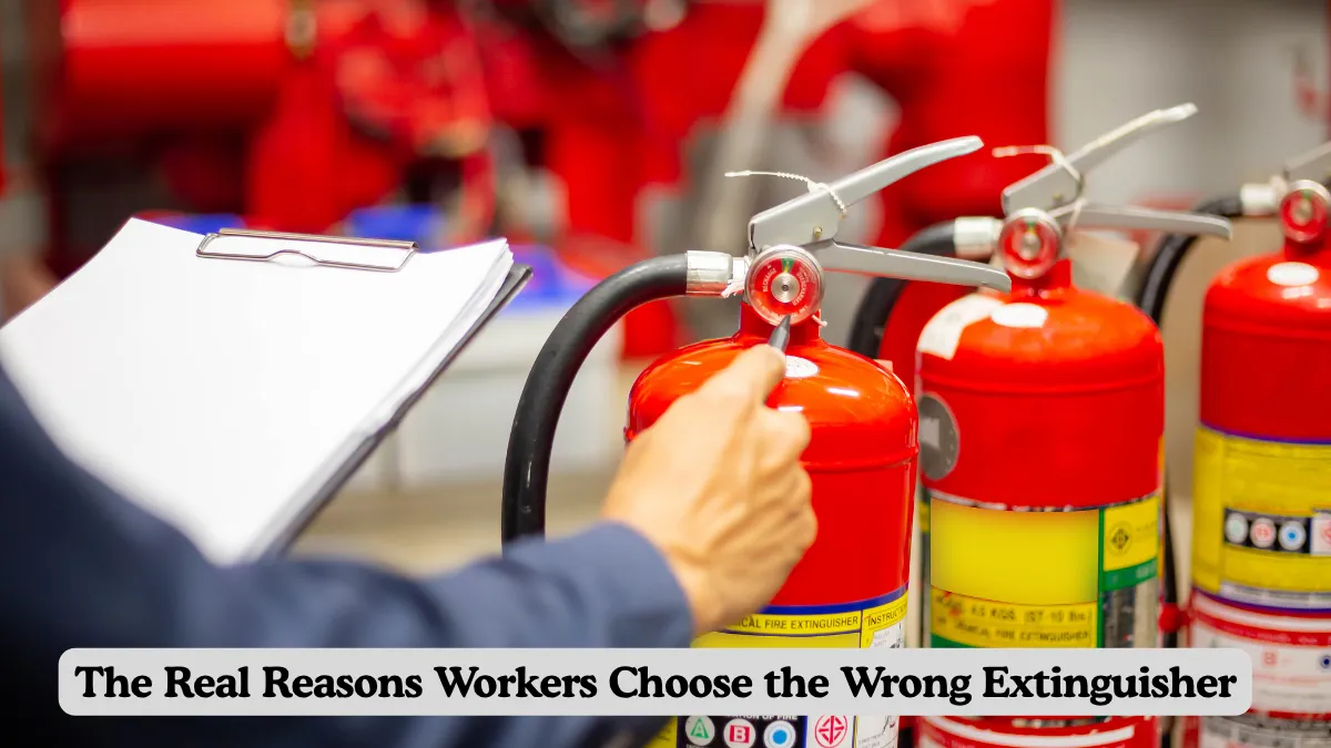 Why Workers Fail to Select the Correct Fire Extinguisher During Emergencies
