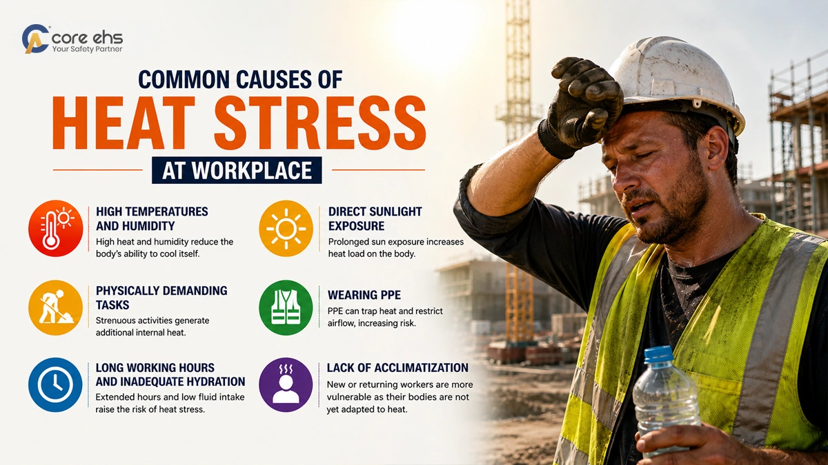 Common Causes of Heat Stress at Workplace