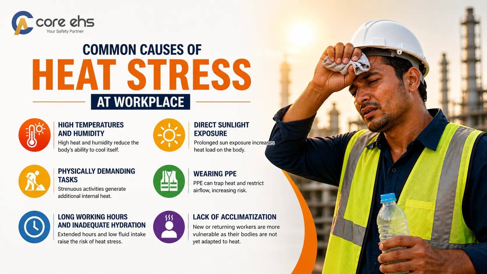 Common Causes of Heat Stress at Workplace