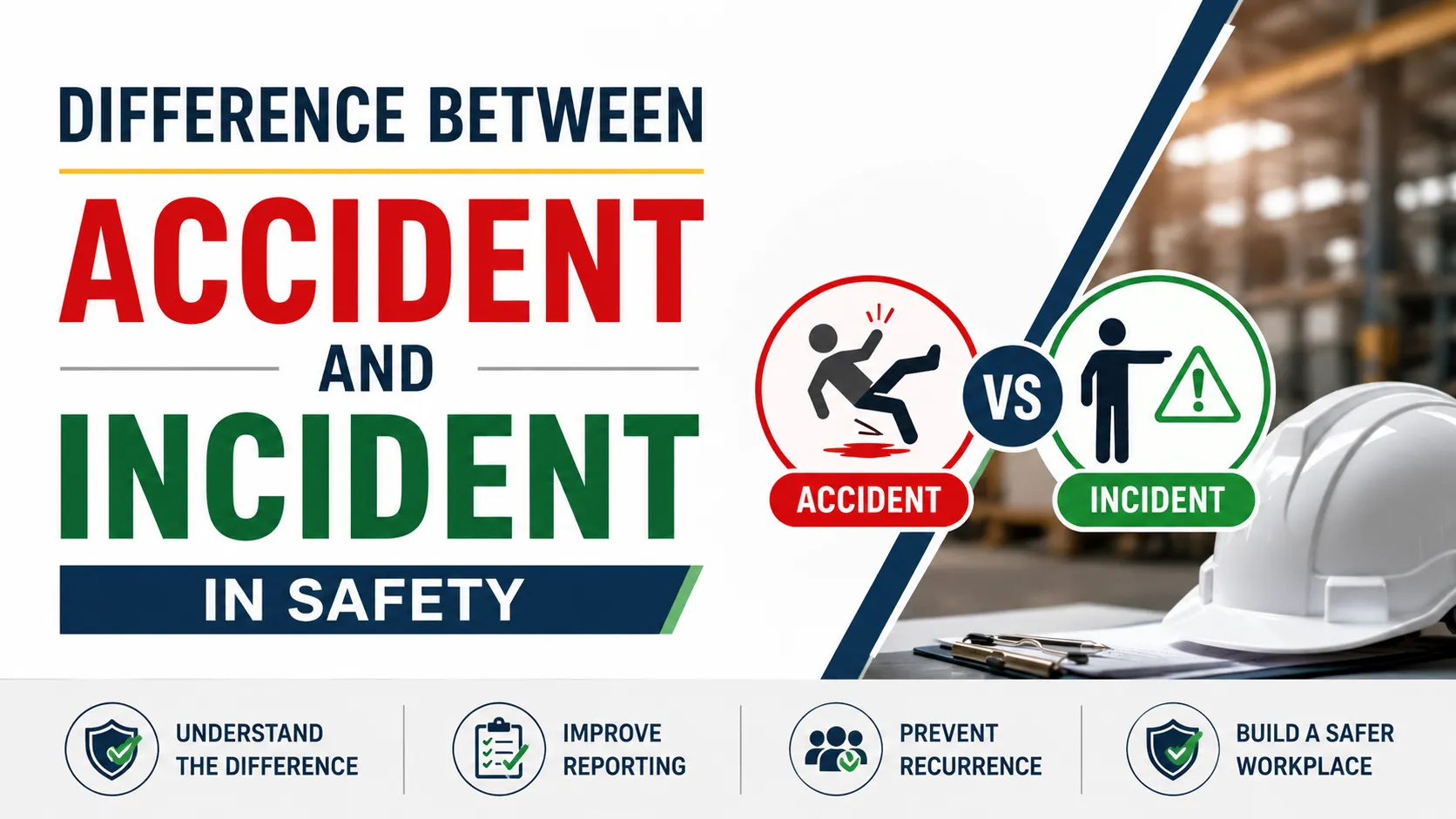 What is the Difference Between Accident and Incident in Safety?