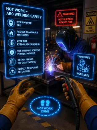 VR Module Thumbnail_Hotwork Arc Flash Boundary_CORE EHS