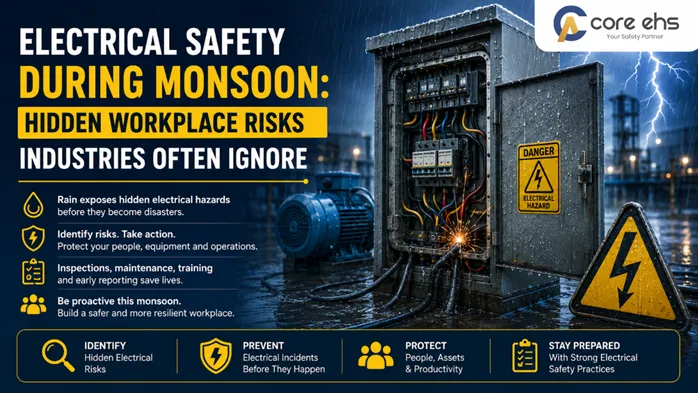 Electrical Safety During Monsoon Inspection of Industrial Electrical Panel