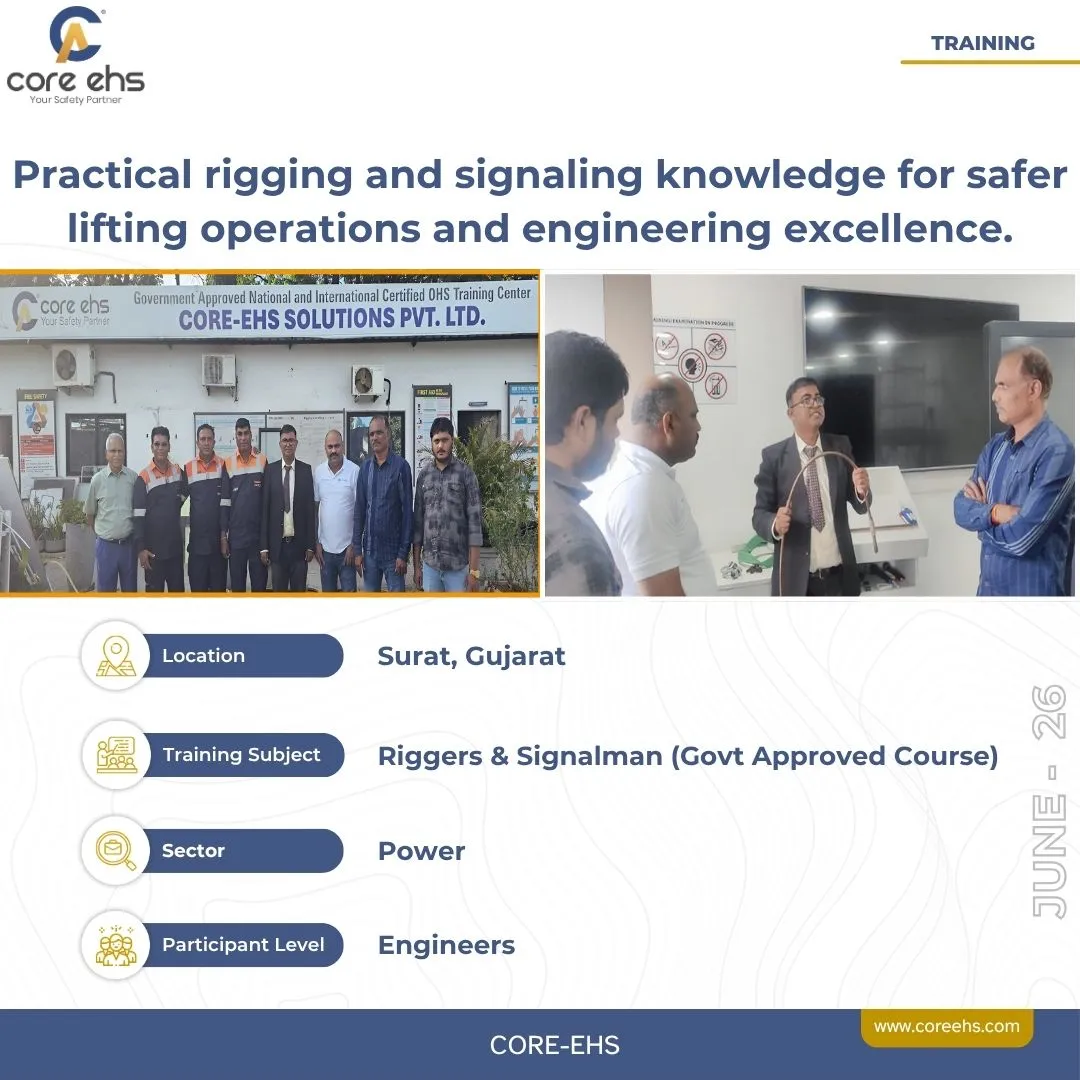 Engineers Attending Riggers And Signalman Training With Practical Lifting Sessions