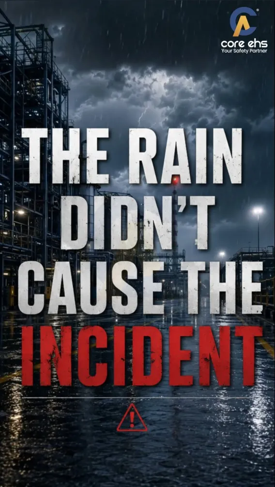 The Rain Didnt Cause The Incident Workplace Hazard Awareness During Monsoon