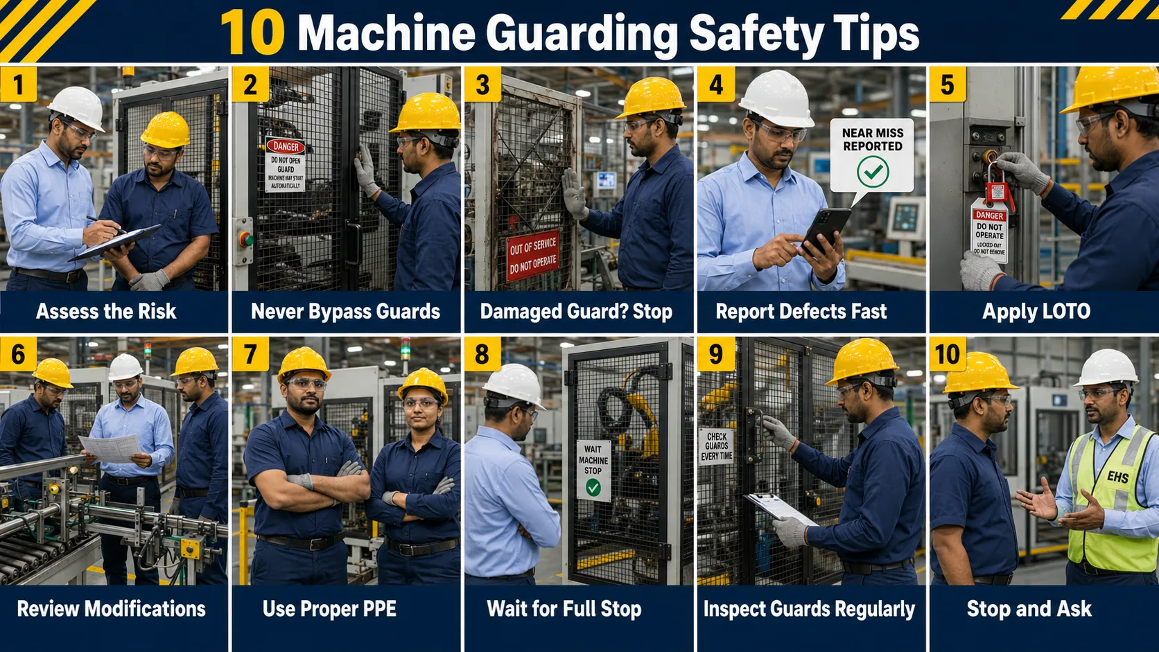 10 Machine Guarding Safety Tips