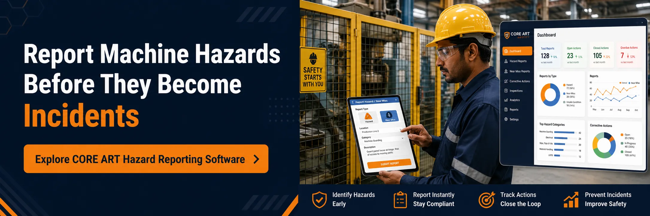 Explore CORE ART Hazard Reporting Software