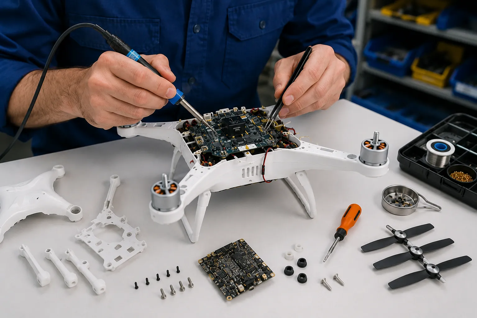 Drone Technology Service For Industrial Inspection And Monitoring