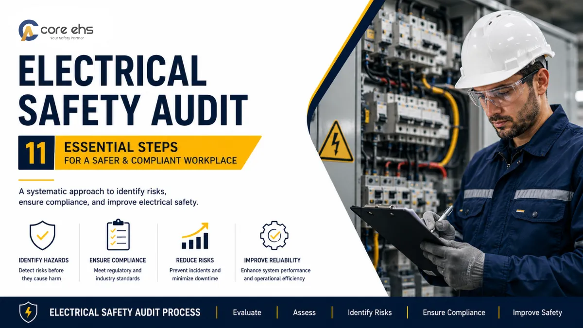 Electrical Safety Audit Checklist For Risk Assessment And Compliance