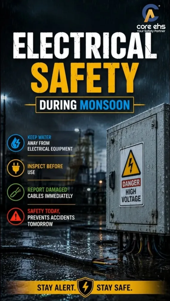 Electrical Safety During Monsoon Near High Voltage Equipment In Rain
