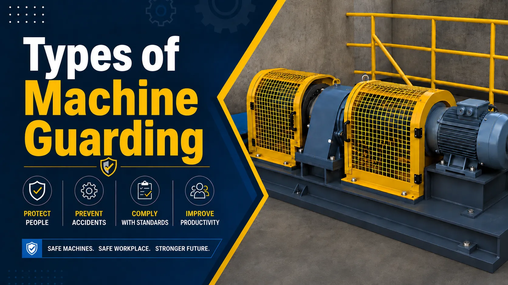 Types Of Machine Guarding With Industrial Safety Guards