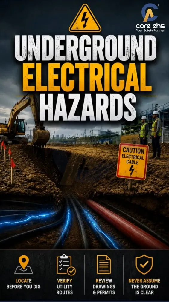 Underground Electrical Hazards During Excavation
