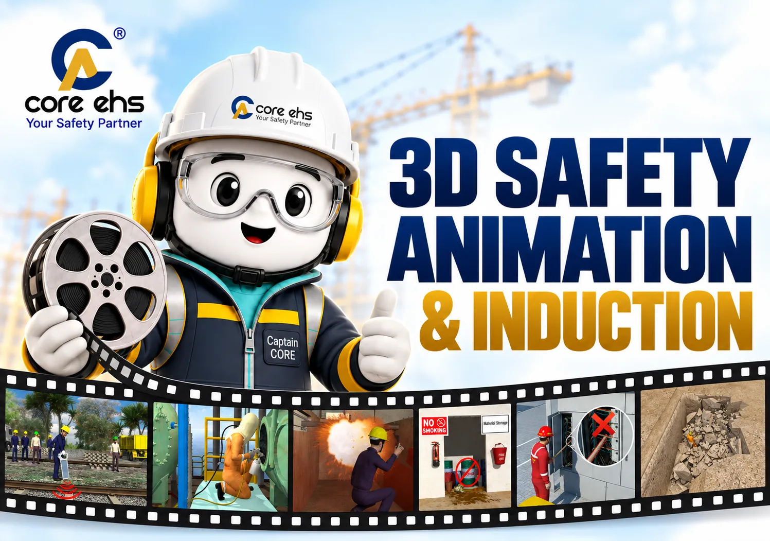 Captain CORE Safety Animation Reel