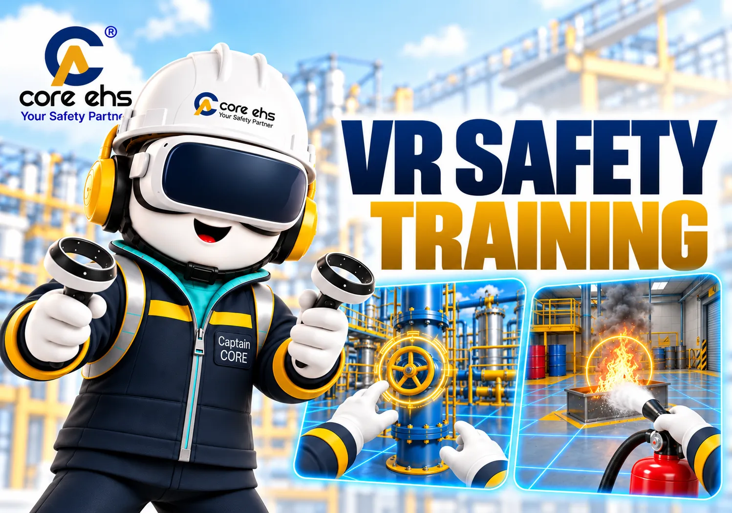 Captain CORE’s VR safety training