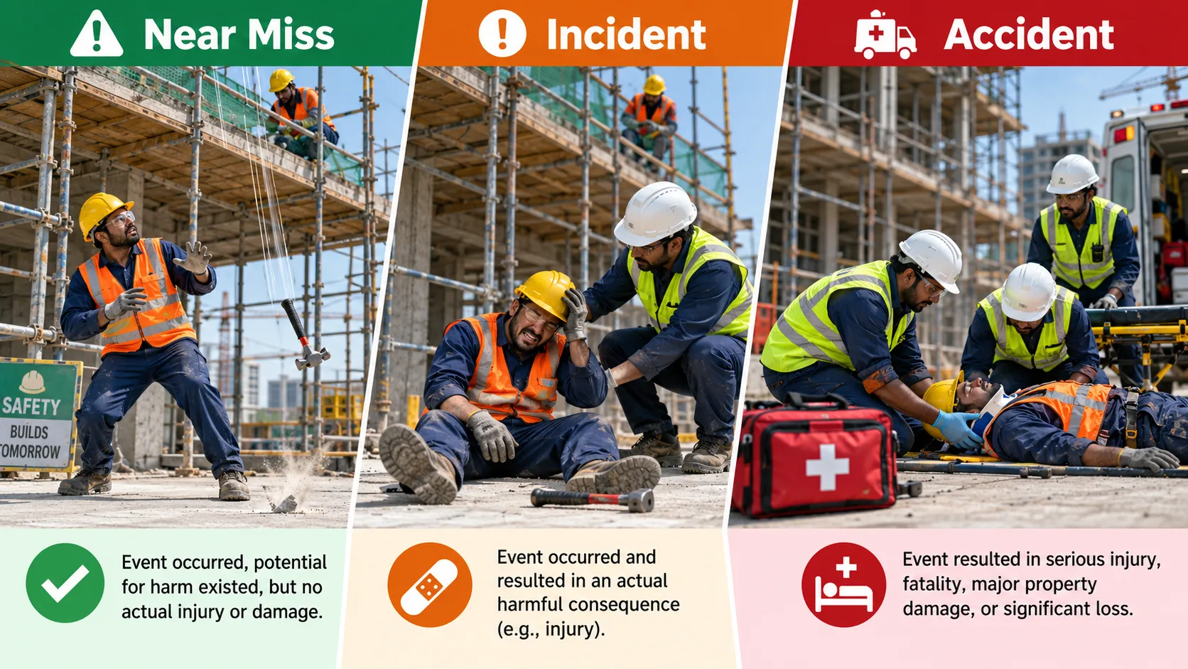 Construction Safety_ Near Miss, Incident, Accident